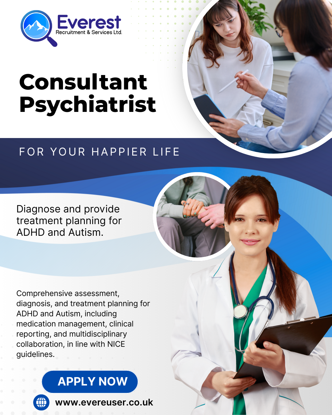 Consultant Psychiatrist – ADHD & Autism Assessment Services