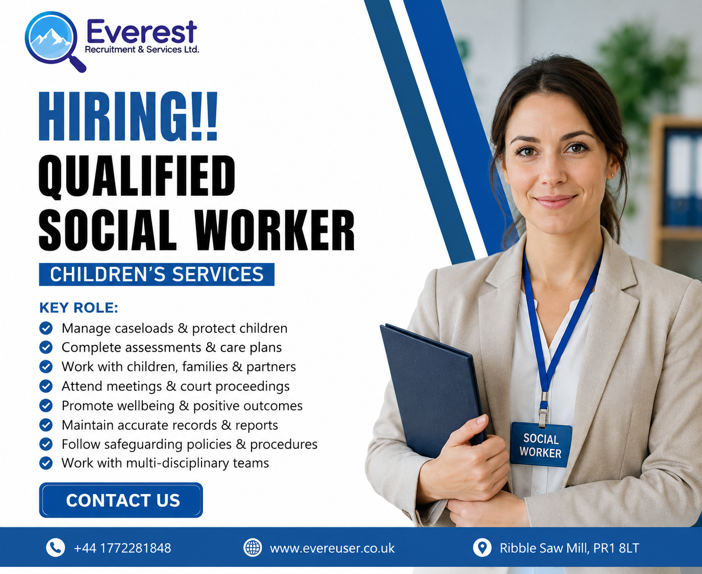Qualified Social Worker – Children's Services