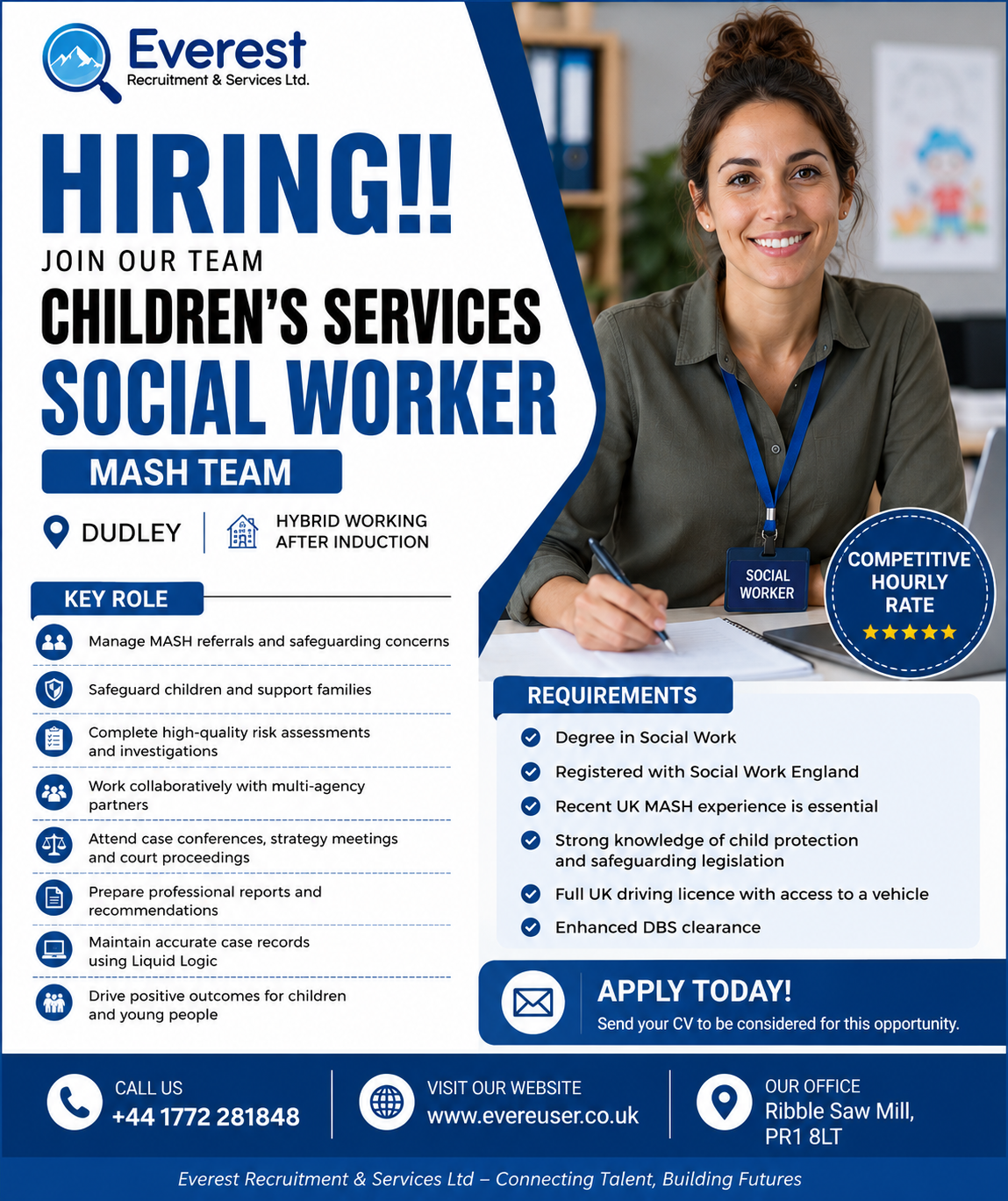 Children's Services Social Worker – MASH