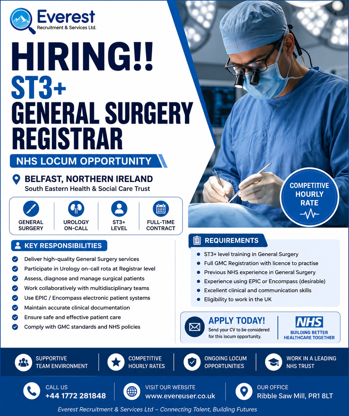 ST3+ General Surgery Registrar