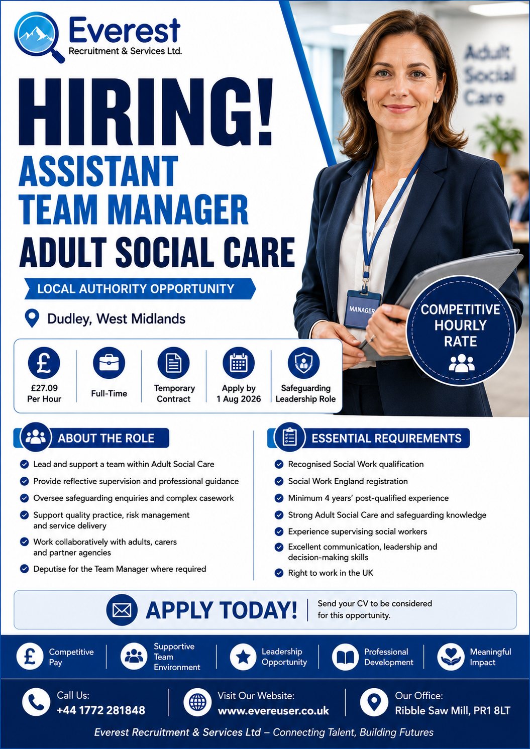 Assistant Team Manager – Adult Social Care